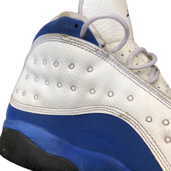 Rare 2017 air jordan 13 retro white hyper royal black size 7.5 - Picture 9 of 14